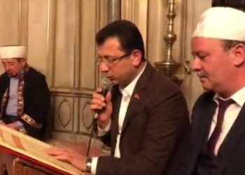 İmamoğlu Yeni Zelanda’da hayatını kaybedenler için Yasin-i Şerif okudu