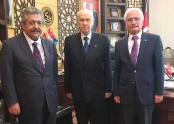 Emir ve görüşlere hazır Baro: 2 No’lu Baro üyesi Bahçeli’yi ziyaret etti, emir ve talimat aldı