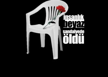 Avrupa Parlamentosu’nun karşısında ‘Beyaz sandalye’ eylemi