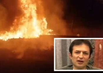 Tarlası yakılan KHKlı Öğretmen’e anlamlı yardım: Duyarlı insanlarımızın bağışyla zararı karşılandı