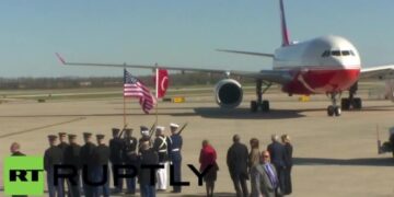 Erdoğan’ı karşılamaya ABD’li hiçbir yetkili gelmedi