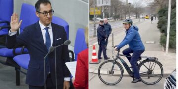 Almanya’da yeni dönem: Türkiye kökenli ilk bakan Cem Özdemir’in makam aracı bisiklet