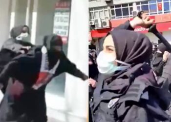 Polisten, Furkan Hareketiyle ilgili kan durduran konuşma: Kızlar bugün iyi stres attı, bayağı inlettirdi, türbanlı türbanlıya vurur mu diyor