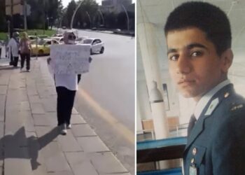 Harbiyeli Bilal Bilger için özgürlük isteyen teyzesi gözaltına alındı