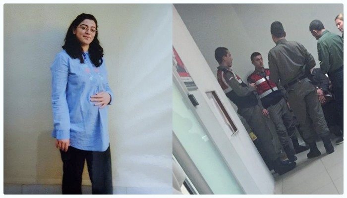 Böyle vicdansızlığı tarih yazmadı: Ayşe Ateş  bir günlük bebeğiyle tekrar cezaevine götürüldü