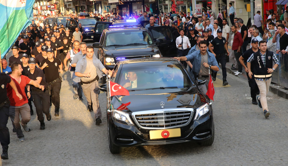 Saray’ın koruma ekibinin günlük maliyeti 1,44 milyon TL