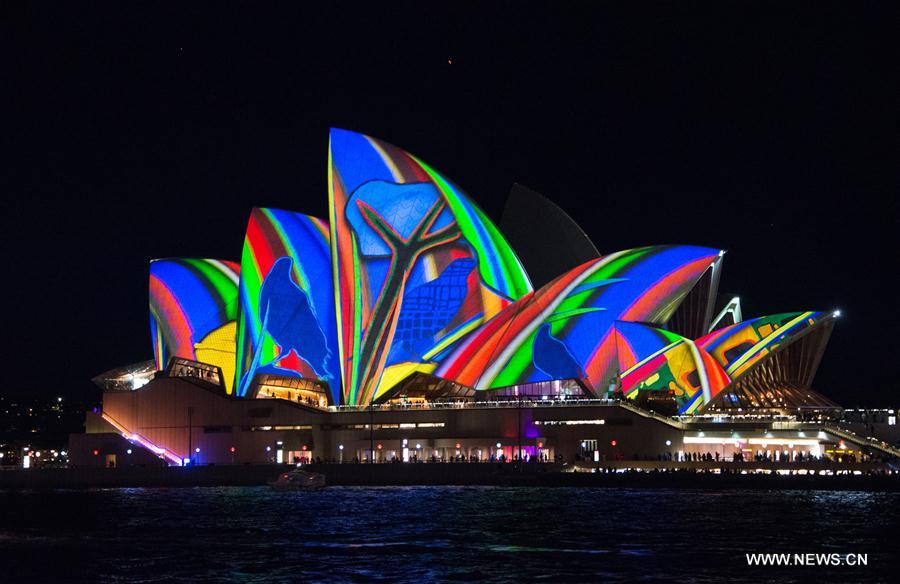 Vivid Sydney Festivali 17 Haziran’a kadar açık