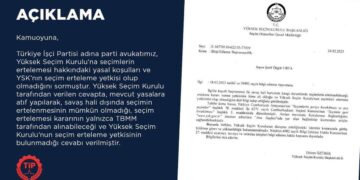 TİP sordu, YSK cevapladı: Seçim erteleme yetkimiz yok