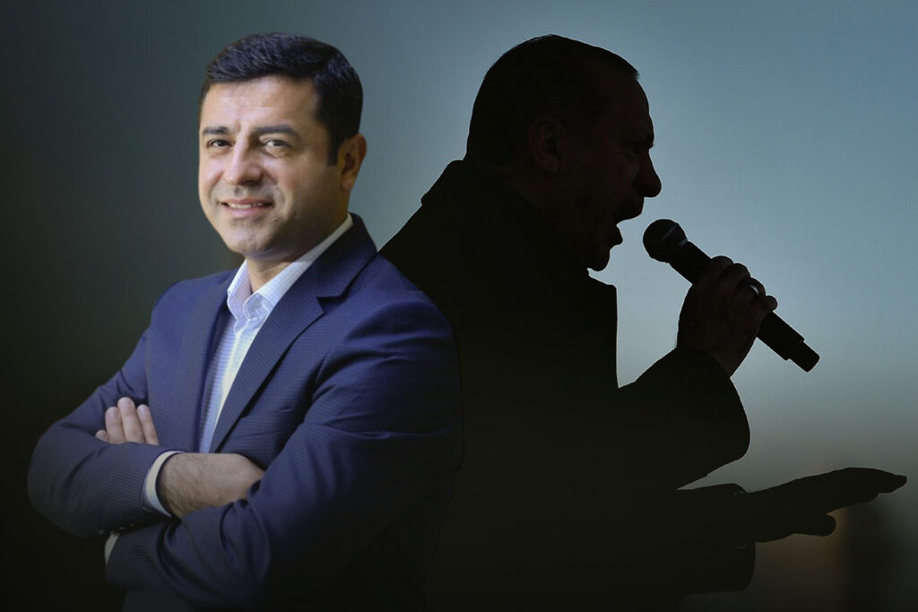 Selahattin Demirtaş’tan Erdoğan’a: Sözleşmen bitiyor, Saray’ı boşalt, muslukları falan da götürme ha!