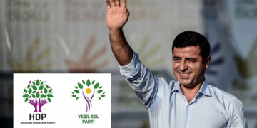 Demirtaş logosunu paylaştı: HDP,  Yeşil Sol Parti adıyla seçime girecek