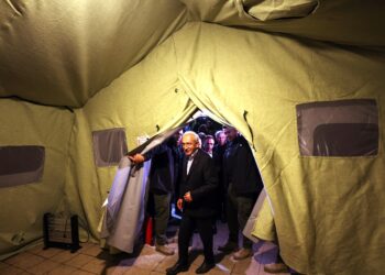 CHP lideri Kılıçdaroğlu ve Yavaş, geceyi geçirecekleri çadıra geçti