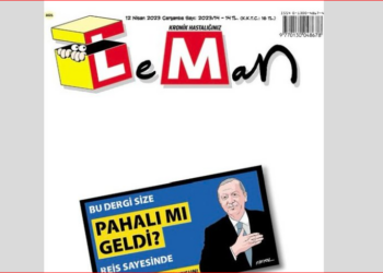 LeMan, Erdoğan’lı stickerla uydu: Bu dergi pahalı mı geldi, Reis sayesinde