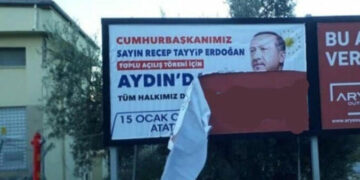 Almanya’da AKP’li Cumhurbaşkanı Erdoğan’ın afişleri de yasaklandı
