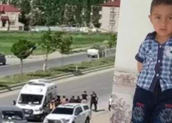 Uzman çavuşun 5 yaşındaki çocuğa çarptığı anlara ait görüntüler ortaya çıktı