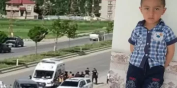 Uzman çavuşun 5 yaşındaki çocuğa çarptığı anlara ait görüntüler ortaya çıktı