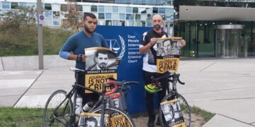 Tutsak meslektaşları için pedal çeviren  Gazeteci  Nurullah Kaya: Herkesi Strazburg’a bekliyorum