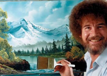 Bob Ross’un meşhur programında yaptığı ilk tablo 9.85 milyon dolara satışta
