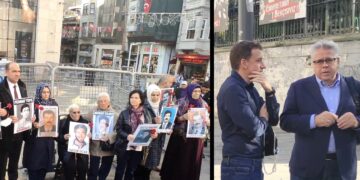 ‘Cumartesi Anneleri’ eylemine katılan AP Raportörü: Polis, AYM kararını tanımıyorsa insan hakları yerlerdedir