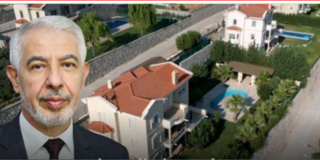 15 Temmuz sonrası gasp edilen üniversiteye atanan rektör Mustafa Berktaş havuzlu villaya çöktü