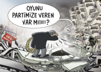 Özdabak’tan anlamlı karikatür: Erdoğan’ın depremzede üzerinden oy hesabı karikatüristlere malzeme oldu