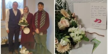 Muhacir KHK’lı öğretmen çiftinin örnek tavrı: Murat ve Semra Yarış, Alman komutanın gönlünü fethetti