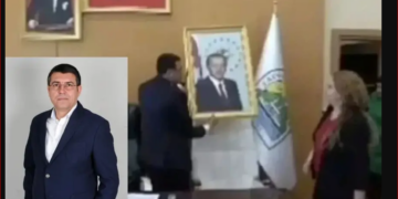 AKP’li Cumhurbaşkanı’nın resmini makamından indiren DEM Partili Başkan: Erdoğan’ın fotoğrafı yasal zorunluluk değil