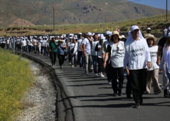 ‘İradeye Saygı Yürüyüşü’ yedinci gününde: Bu hukuksuzluğa herkesin ses vermesini istiyoruz
