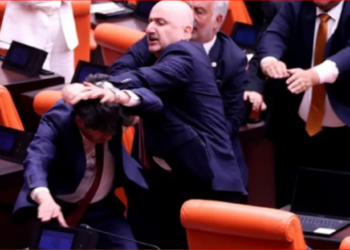 AKP’li Karaismailoğlu, DEM Parti Milletvekili Ali Bozan’a yumrukla saldırdı
