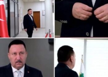 Her sabah Erdoğan’ın fotoğrafını selamlayarak işe başlıyordu: AKP’li Belediye başkanının evine rüşvet baskını