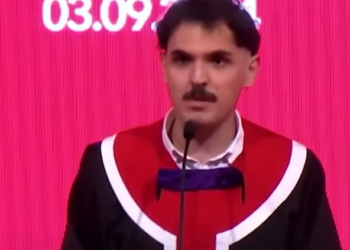 ODTÜ birincisinin konuşması gündem oldu: Bilim, öğrencilerin üzerine polis göndermek değil