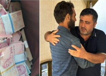 Suriyeli kağıt toplayıcı, çöpte bulduğu 500 bin lirayı sahibine teslim etti