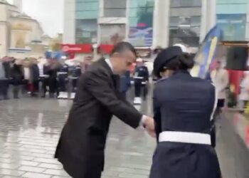 Esenyurt kayyımı Can Aksoy 10 Kasım töreninde yuhalandı
