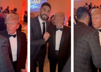 Enes Kanter’le ‘özel yemekte’ buluşan ABD yeni Başkanı Trump: Yaptığın çalışmaları biliyorum, muhteşemsin Enes