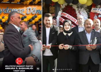 Kayyım atandı: Maydonoz Döner’in açılışını AKP’li ve MHP’li isimler yapmış