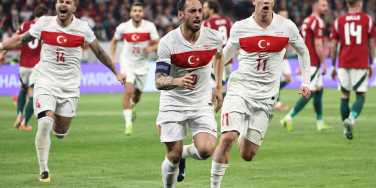 UEFA Uluslar Ligi Play-Off Turu rövanş maçında Türkiye ile Macaristan Budapeşte’de karşılaştı.