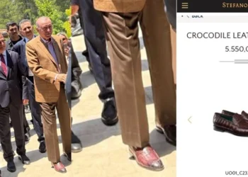 Erdoğan’ın timsah derili yazlık ayakkabısı 20 emeklinin maaşına bedel