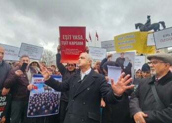 Harbiyeli ailelere Ankara Ulus’ta destek  veren Gergerlioğlu:Demokrasiyi ayaklar altına