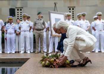 Avustralya donanması 125 yaşında: Anzac Atrium’daki anlamlı törene Genel Vali katıldı