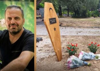 KHK’lı başkomiser Halit Özsarı,  toprağa verildi:İsviçreli hocası herkesi ağlattı