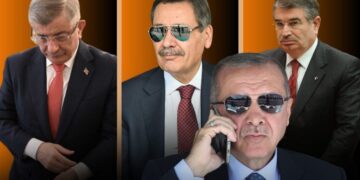 erdoğan, davutoğlu, melih gökçek - 1