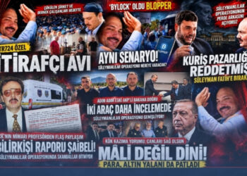 Saray Rejimi’den, Süleymanlılar soruşturmasını gündemde tutan TR724’ü susturma girişimi
