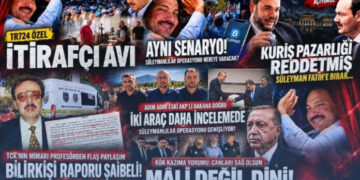 Saray Rejimi’den, Süleymanlılar soruşturmasını gündemde tutan TR724’ü susturma girişimi